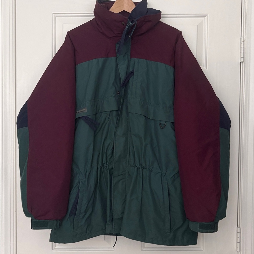 Columbia Gizzmo Interchange Parka 4-in-1 Ski Jacket Size XL